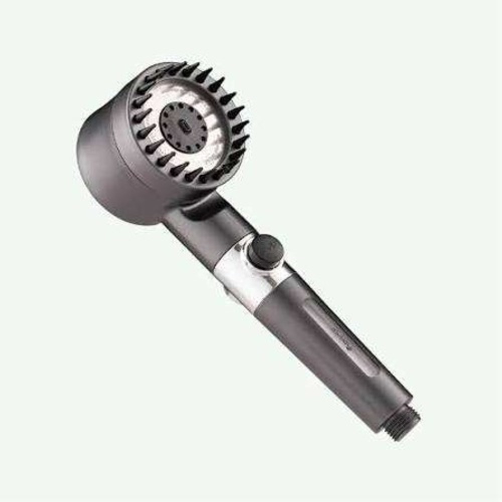 Drivse Iondrop Filtered Shower Head Unisex OS Grey New High Pressure Handheld